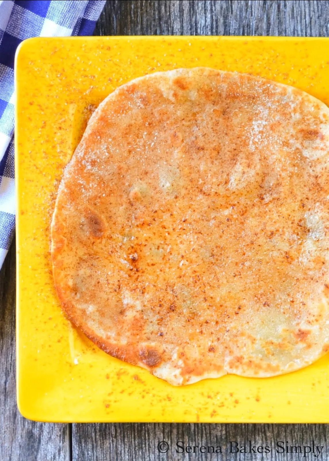 Cinnamon Sugar Tortillas