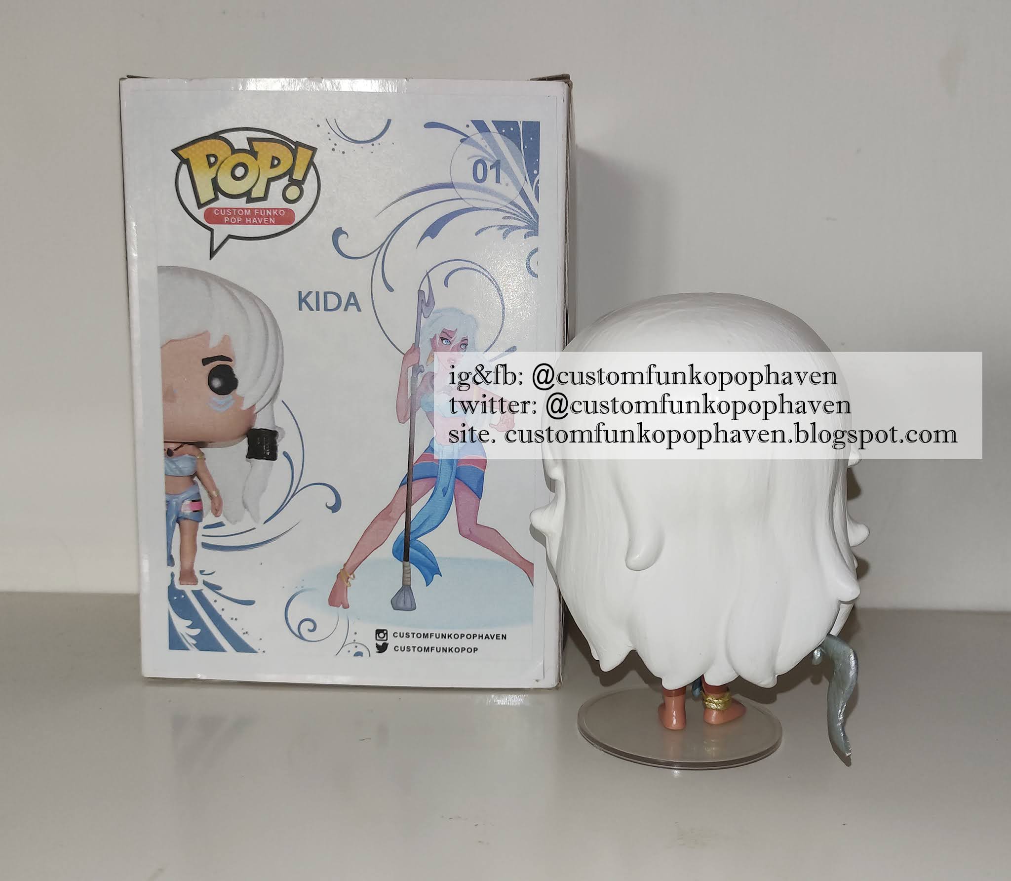 Custom Funko Pop of Kida from Atlantis