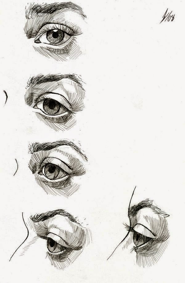 Академический рисунок как рисовать глаза