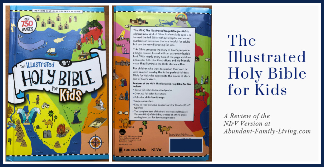 Abundant Family Living The Illustrated Holy Bible for Kids