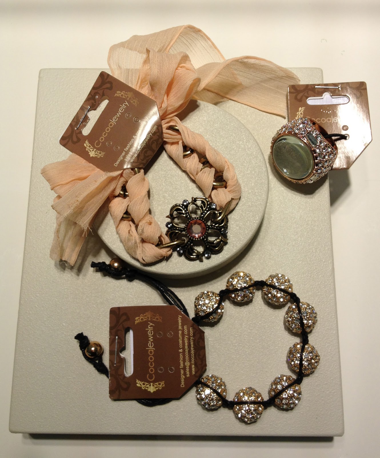 Como Lake Beauty Cocoa Jewelry