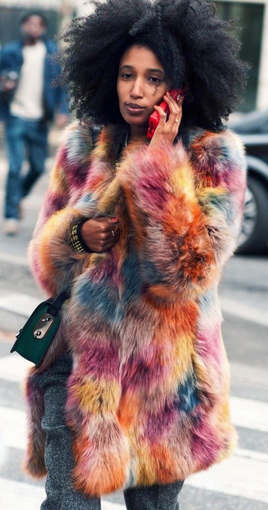 Style by Three: INSPIRATION - FAUX FUR