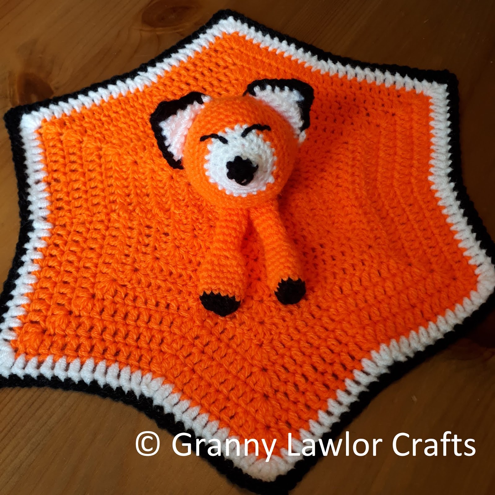 Granny Lawlor Crafts Fox Lovey Free Crochet Pattern