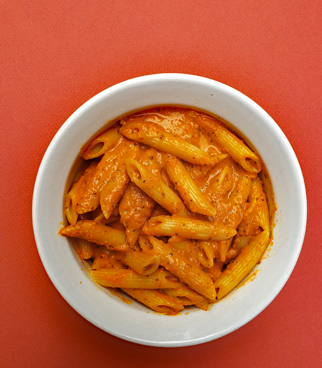 Zsu's Vegan Pantry creamy vodka sauce pasta