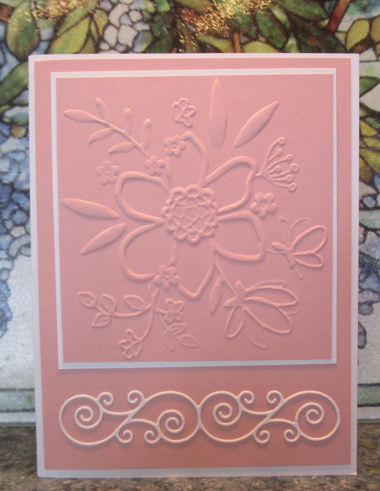 HEARTWARMERS FROM VICKI STAMPIN' UP! "Lovely Floral" embossing folder