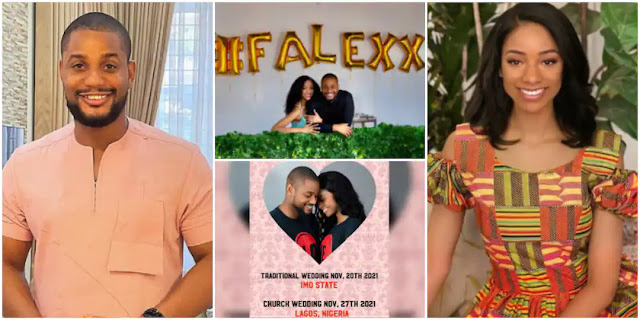 Actor Alex Ekubo and his Fiancee, Fancy Acholonu breaks up as they call off their wedding