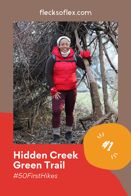 Hidden Creek Green Trail hiker