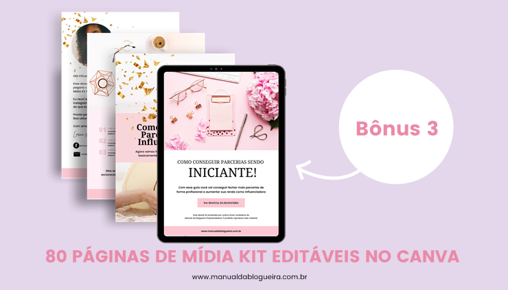 80 Páginas de Mídia Kit Editável No Canva - Mídia Kit Pack Mídia Kit Pack