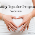 Health Tips For A Pregnant Woman