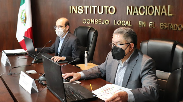 Avanza coordinación entre INE Puebla y OPLE para el desarrollo de actividades electorales