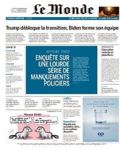 Le Monde Magazine 25 November 2020 | Le Monde News | Free PDF Download