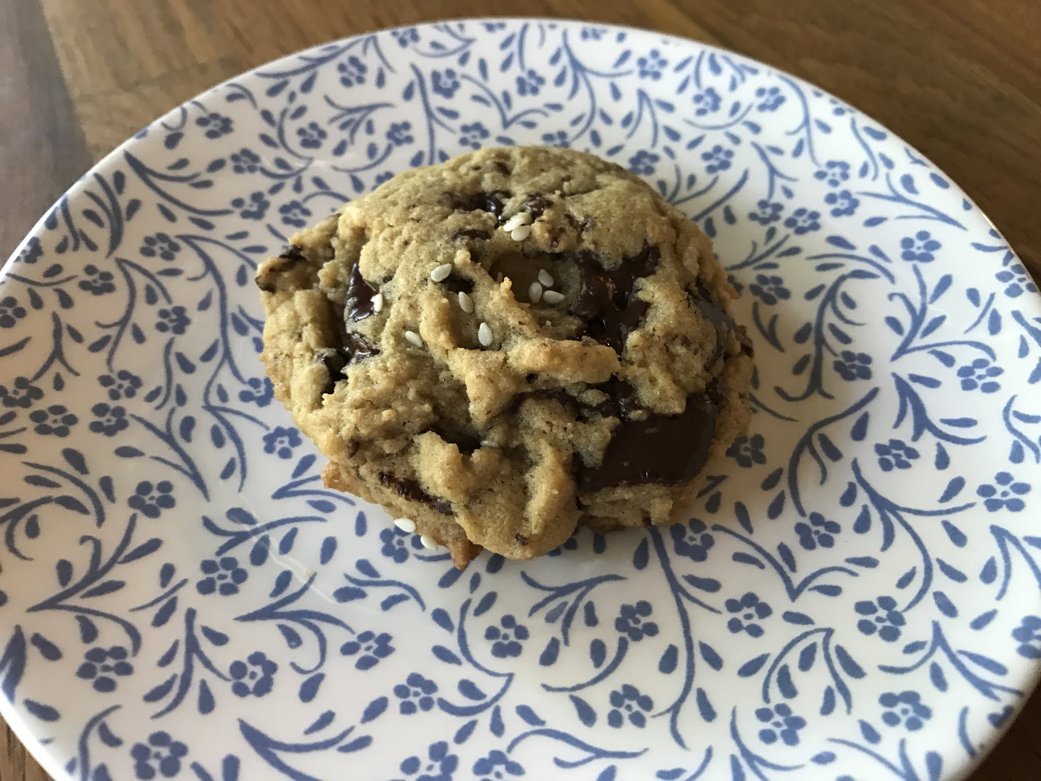 LactoseFree Girl Buckwheat Tahini Chocolate Chunk Cookies