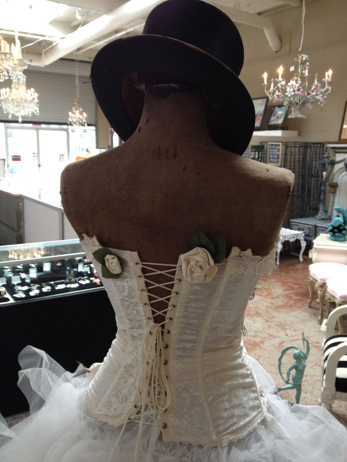 White Horse Relics Dress Forms, eBay, Etsy, & a trip to Rogers Gardens