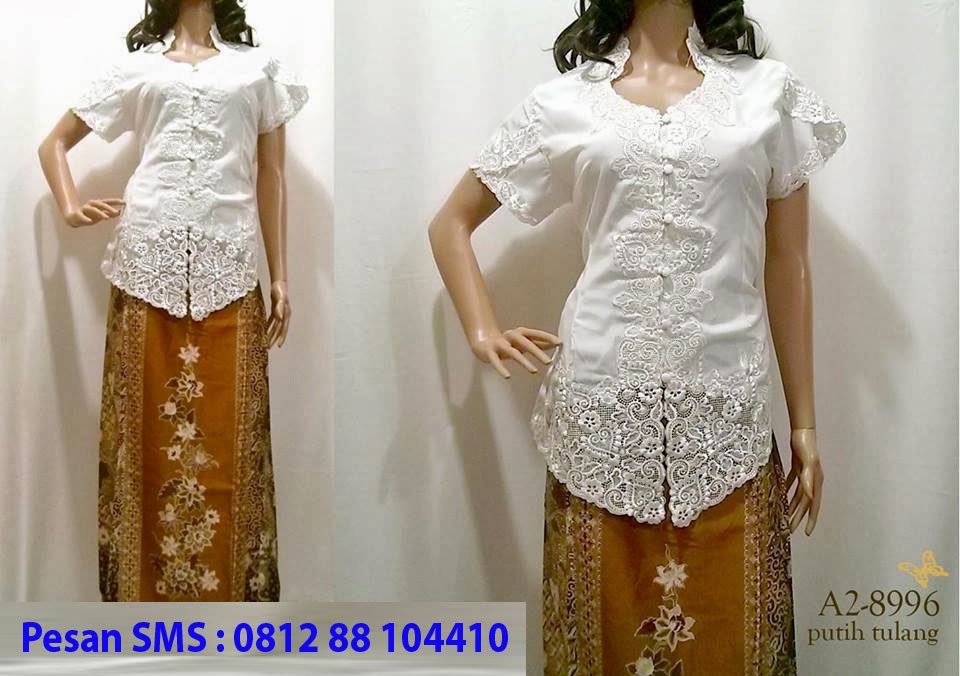 model kebaya lengan pendek batak