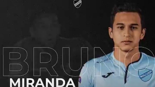 Oficial: Bolívar, firma Bruno Miranda