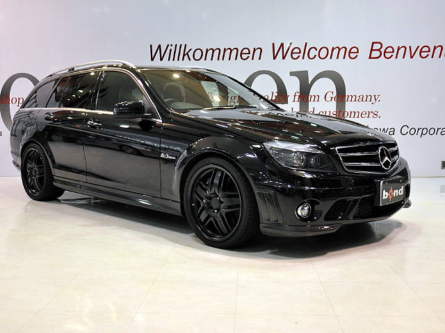 Mercedes Benz C63 Amg Wagon Black W4 Benztuning