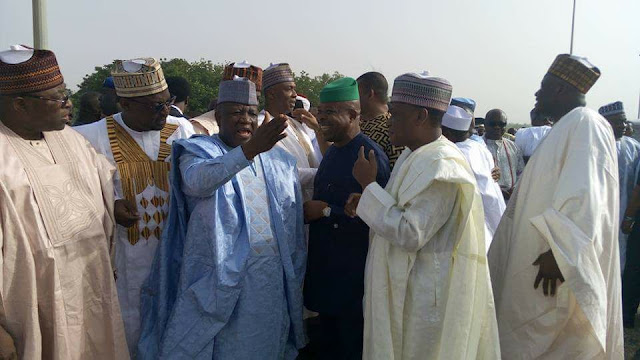 PHOTOS: President Buhari and Other Dignitaries Arrive Sokoto For Sultan’s 10th Anniversary Event
