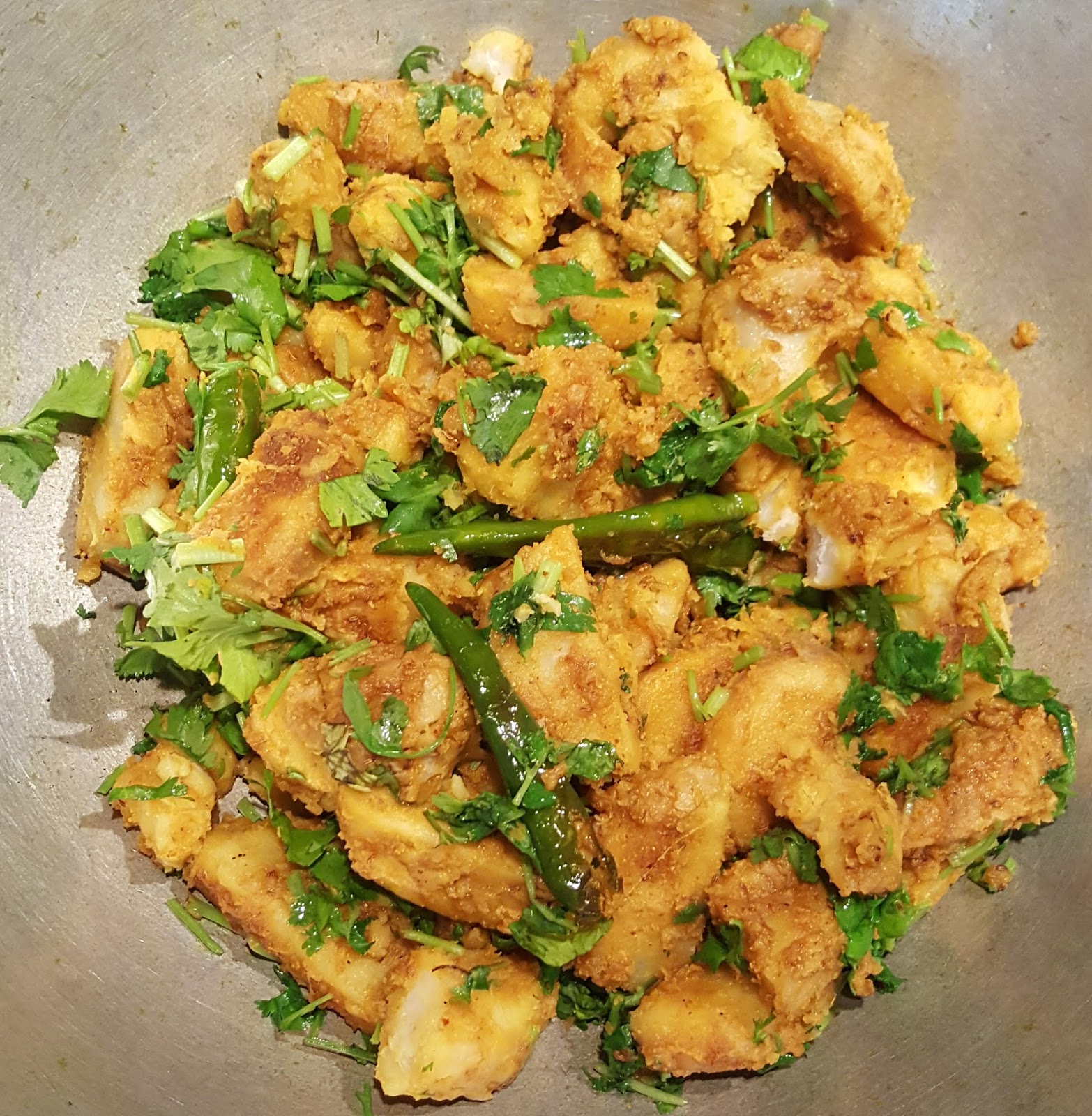 Indian Recipes Arvi another root vegetable, Recipe 1