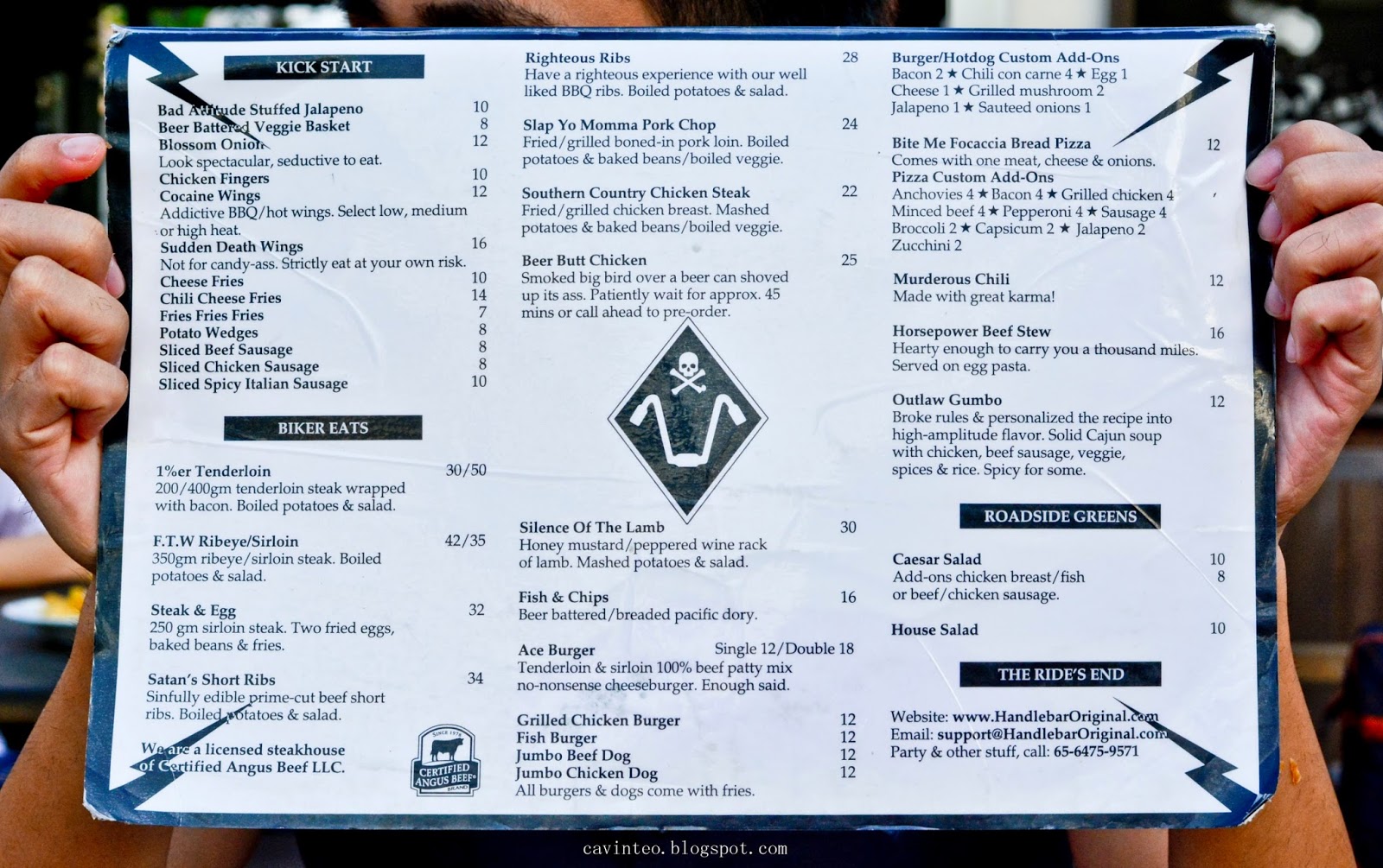 Entree Kibbles Handlebar The Original Sembawang [Jalan Menpurong]