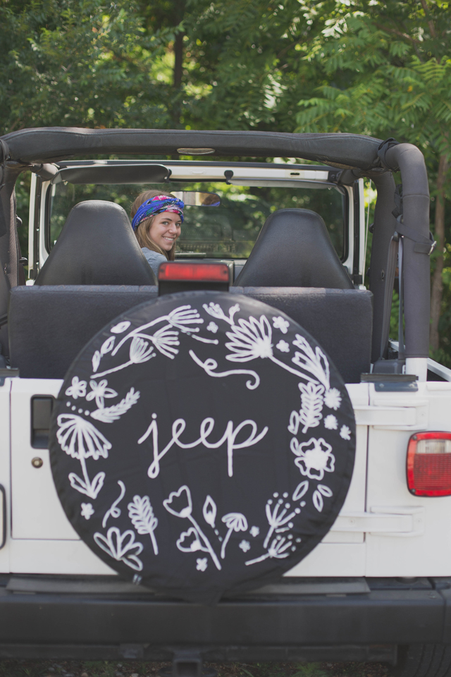 Girly jeep wrangler tire covers #4