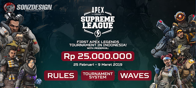 Turnamen Apex Legends Pertama di Indonesia!