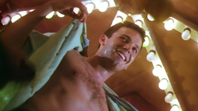 Ben Affleck shirtless in Forces Of Nature.