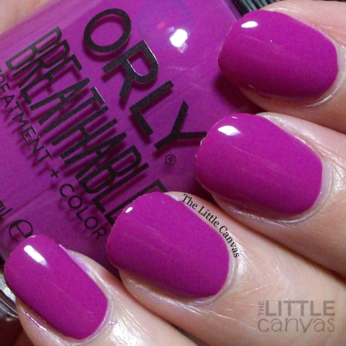 ORLY Breathable Treatment + Color Swatch and Review - The Little Canvas