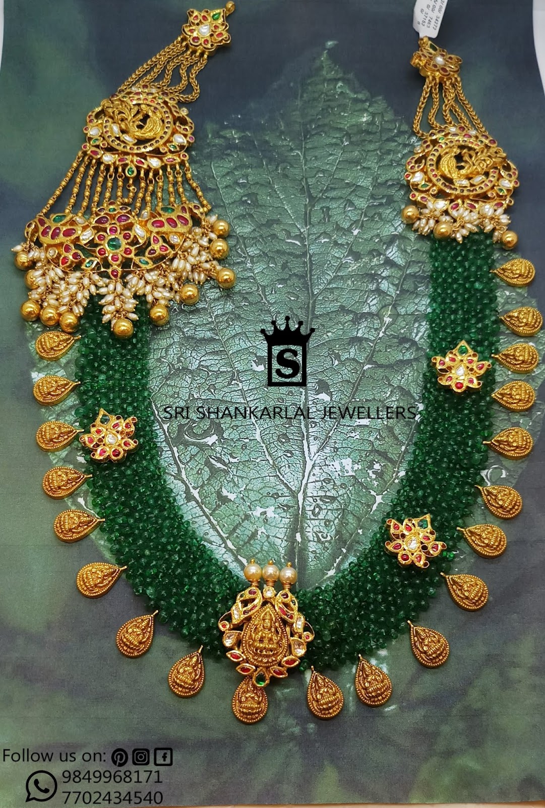 Multipurpose Kundan Jewellery by Shankarlal Jewellery Designs