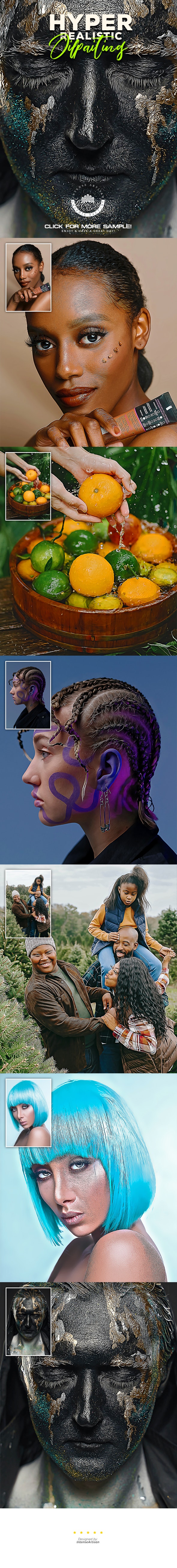 GraphicRiver - Hyper Realistic Oil Painting Action - Photo Effects 30782198 2 Item Preview