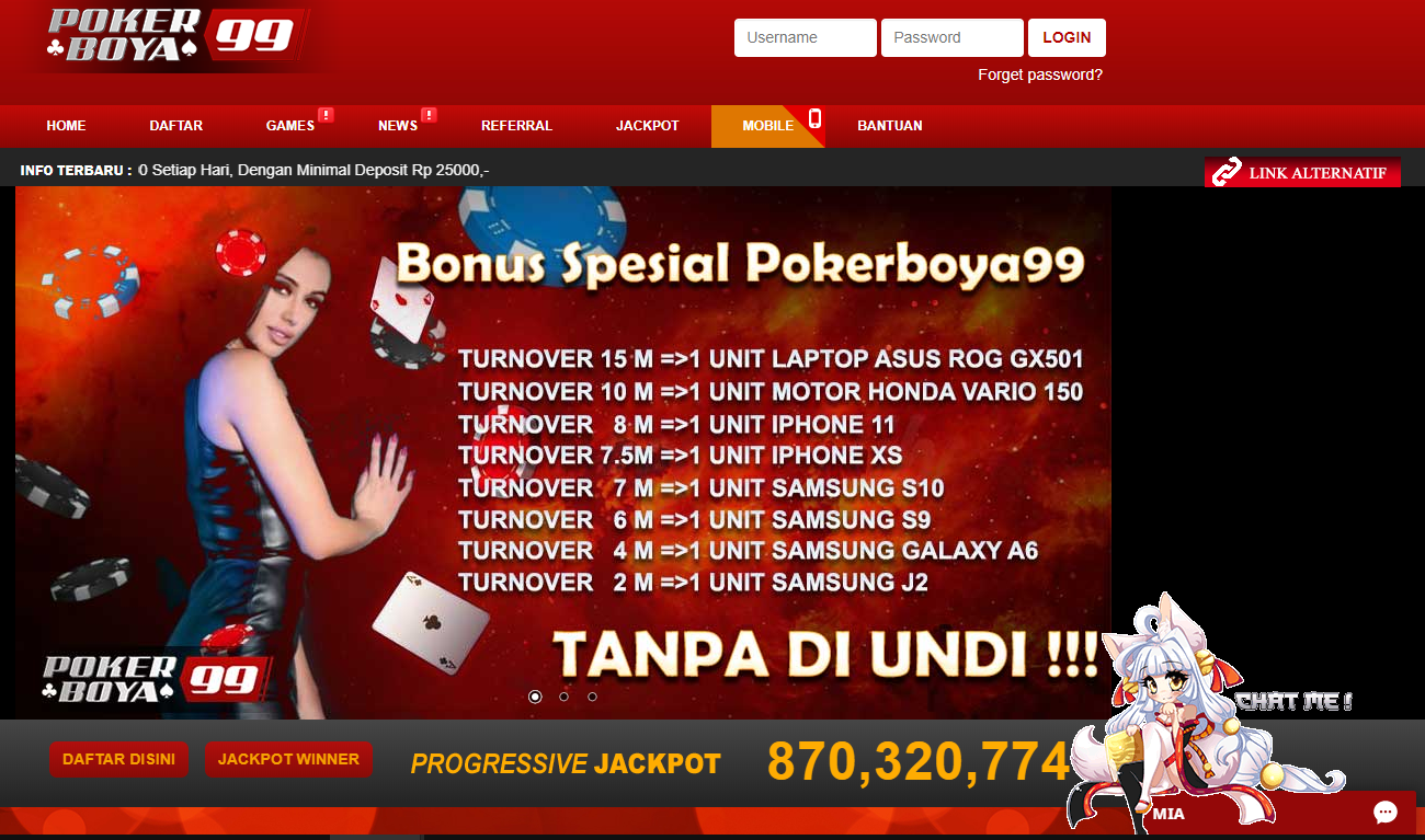 IDN Poker Situs Judi Poker Online Deposit Pulsa Terpercaya Indonesia - Pokerboya TO