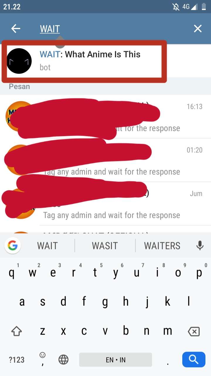 Cara Mudah Mencari Judul Anime Dari Gambar Menggunakan Telegram - Maskere