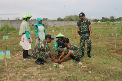 KODIM SRAGEN HIJAUKAN BUMI SUKOWATI