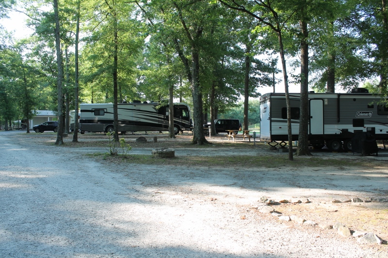 Reflections Around the Campfire Twin Oaks RV Park "Halfway to