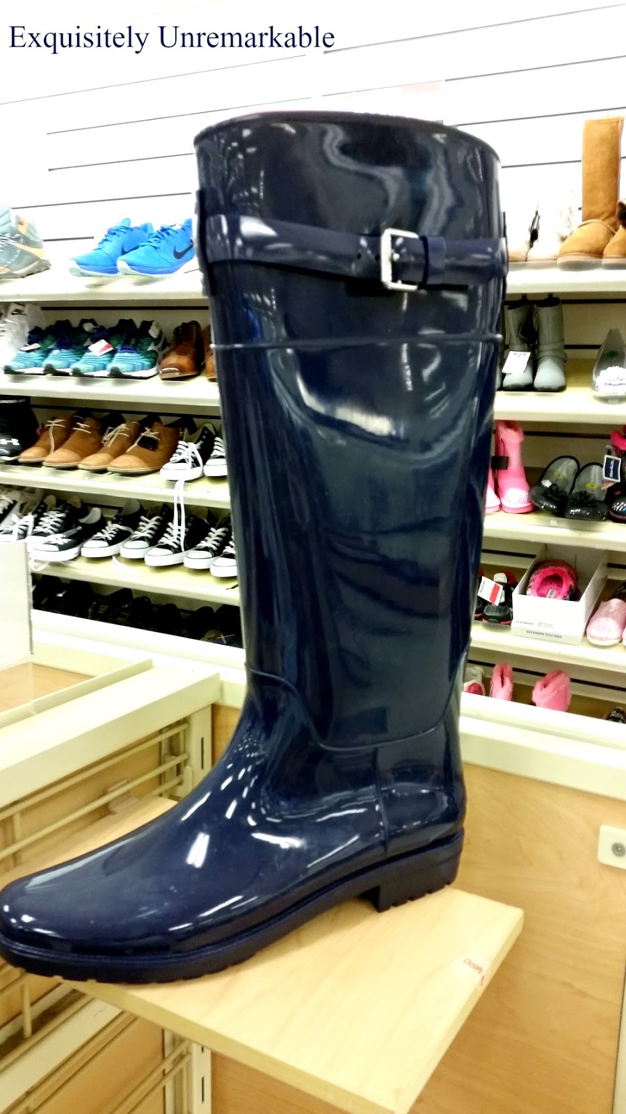 Rubber Rain Boot Decor Exquisitely Unremarkable