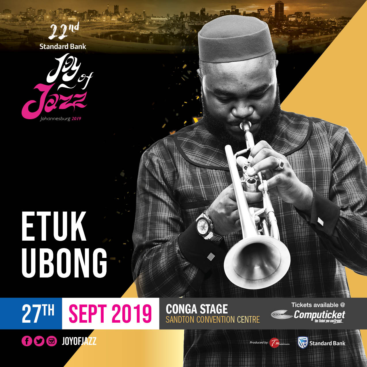 Standard Bank Joy of Jazz Artist Profile ETUK UBONG Life Of A