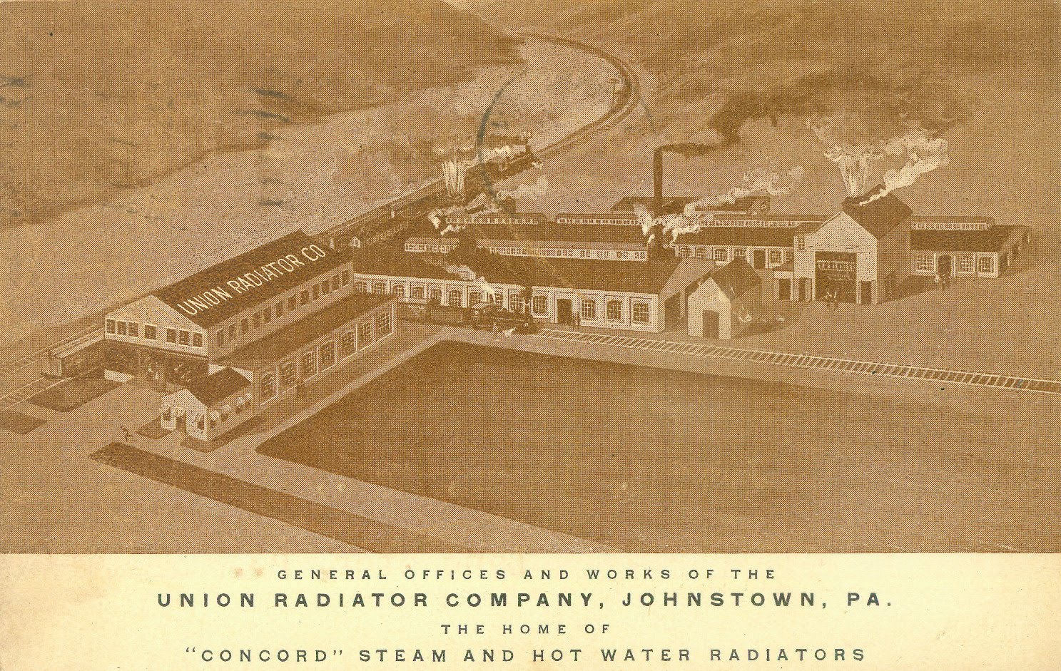 Vintage Johnstown Union Radiator Company
