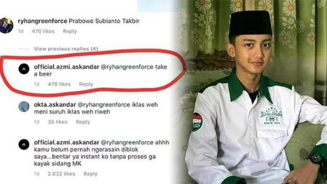 Gus Azmi, Pemeran Film THE SANTRI Pernah Plesetkan Takbir Gus Azmi, Pemeran Film THE SANTRI Pernah Plesetkan Takbir