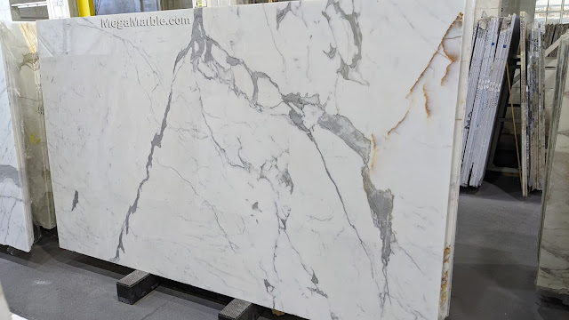 Statuario White Marble Slab Polished Slabs