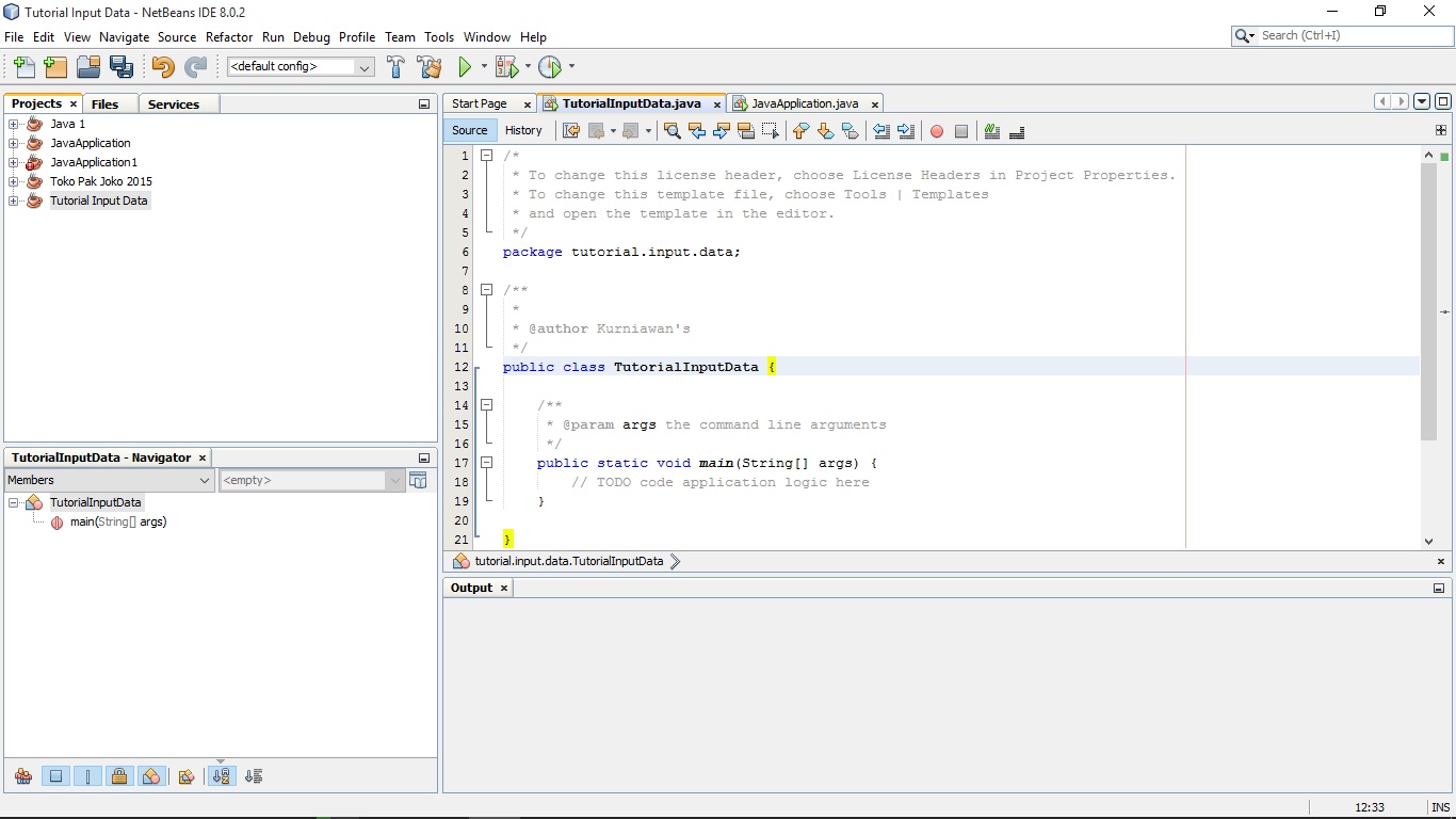 Java header. Simple image Editor java Projects.