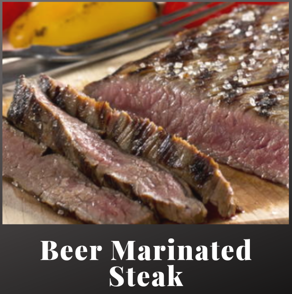 Beer Marinated Steak
