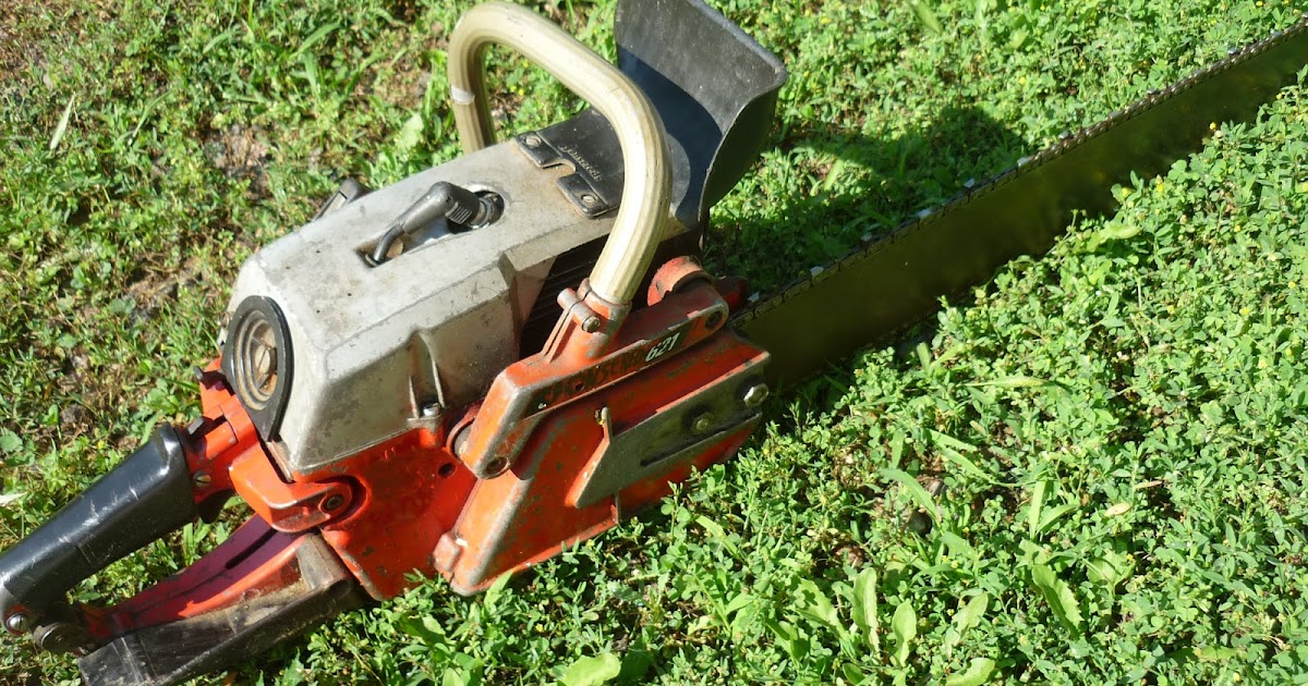 VINTAGE CHAINSAW COLLECTION JONSERED 621 OLDER MODEL/NO BRAKE....NEWER