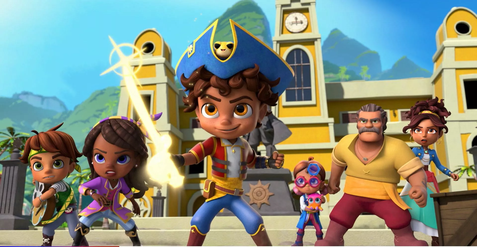 NickALive!: August 2021 on Nick Jr. Africa: Santiago of the Seas | PAW