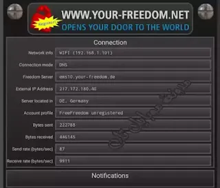 تطبيق يورفريدوم  Your Freedom 2021