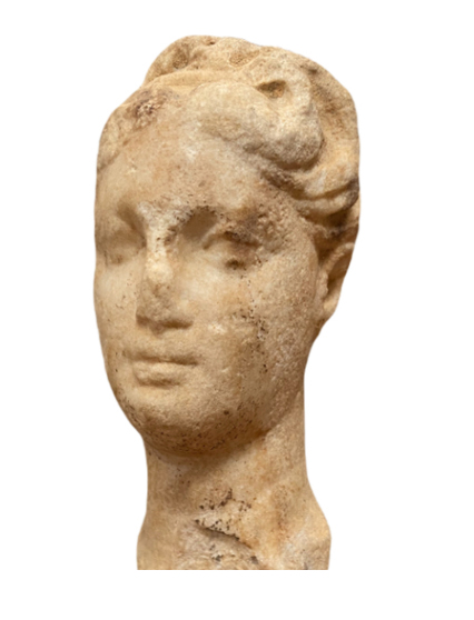 Roman Times: Ptolemaic dynastic portraits using a combination of marble and  stucco: Economy, Practicality, or Distinctive Style?