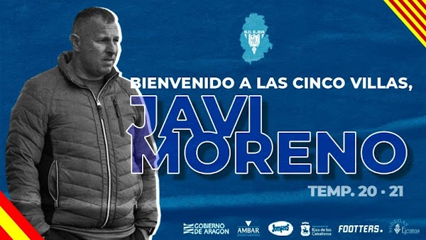 Oficial: SD Ejea, firma el técnico Javi Moreno