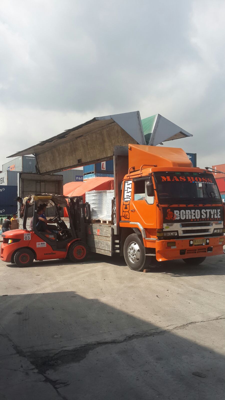 CHARTER RENTAL SEWA TRUK WINGBOX: 2016