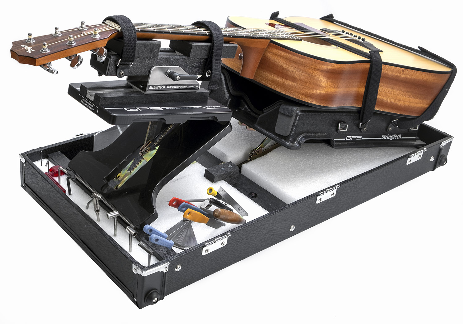 McConville Guitars guitar repair bench