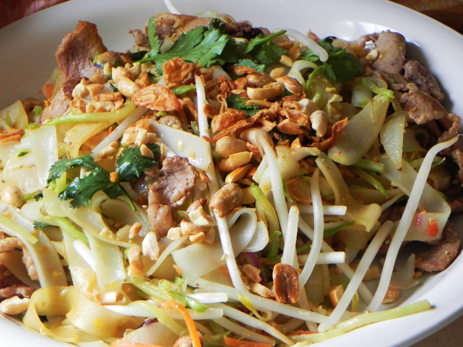 beyond foods MY PAD THAI AKA STIR FRY RICE NOODLES