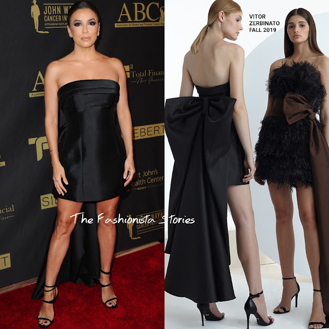 Eva Longoria in Vitor Zerbinato at ABCs Talk of the Town 30th