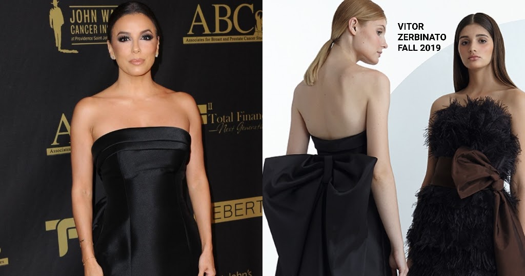 Eva Longoria in Vitor Zerbinato at ABCs Talk of the Town 30th